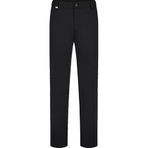 (Knitted stretch) Qipai mens trousers 2024 autumn and winter thick business casual including wool comfortable straight pants