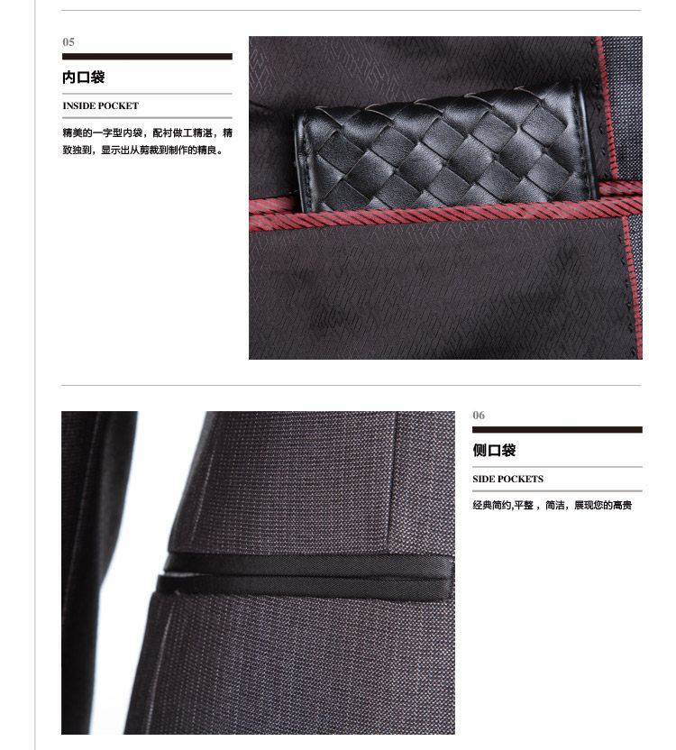 Costume homme SEVEN7 en polyester pour hiver - Ref 1561920 Image 43