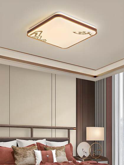 New Chinese-Style Living Room Ceiling Light, Song-Style Aesthetics, Aluminum Material, Modern Chinese-Style Bedroom, Dining Room, Study Led Main Light