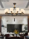 New Chinese-Style Modern Minimalist Living Room and Bedroom, Song-Style Aesthetics, Chinese Style, Zen-Inspired, Elegant Led Dining Room and Tea Room Pendant Light