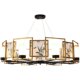 Chinese-Style Enamel-Painted Atmospheric Living Room Chandelier, New Chinese-Style Zen Study Room, Modern Chinese-Style Dining Room Bedroom Chandelier