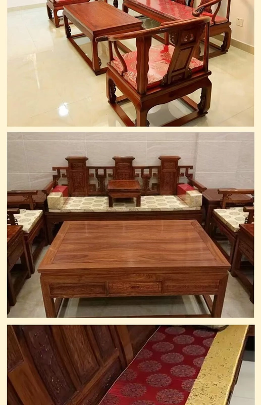 Mahogany sofa đệm Luohan nệm trượt chống trượt xốp đệm đệm gỗ rắn sofa đệm Trung Quốc cổ điển tùy chỉnh