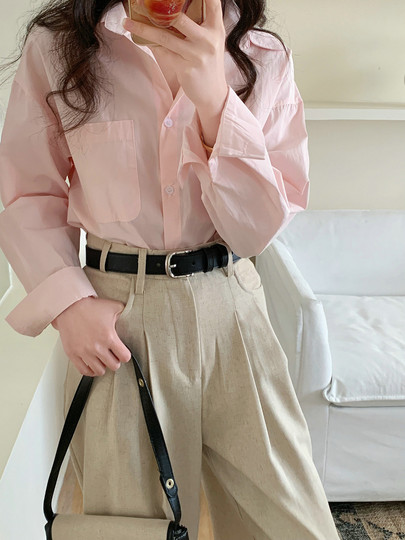 First-Layer Cowhide Women's Belt, Casual and Versatile, Suitable for Work Wear, Niche Classic Style, Genuine Leather Black Belt, Coffee Color