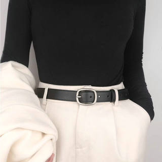 2025 New Women's Belt Genuine Leather Top Layer Cowhide High-Quality Simple Versatile Belt for Jeans Casual Pants Belt