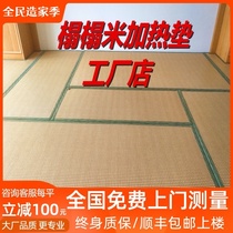 Tatami heating mat Tatami custom coconut palm Tatami mat Electric plate Kang pad Environmental protection jute electric kang pad