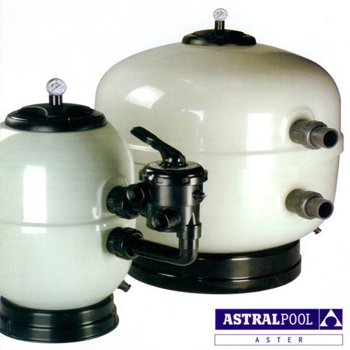 Swimming pool filter Astu sand cylinder ASTER series thickened light surface water treatment 1 2 m explosion Spain