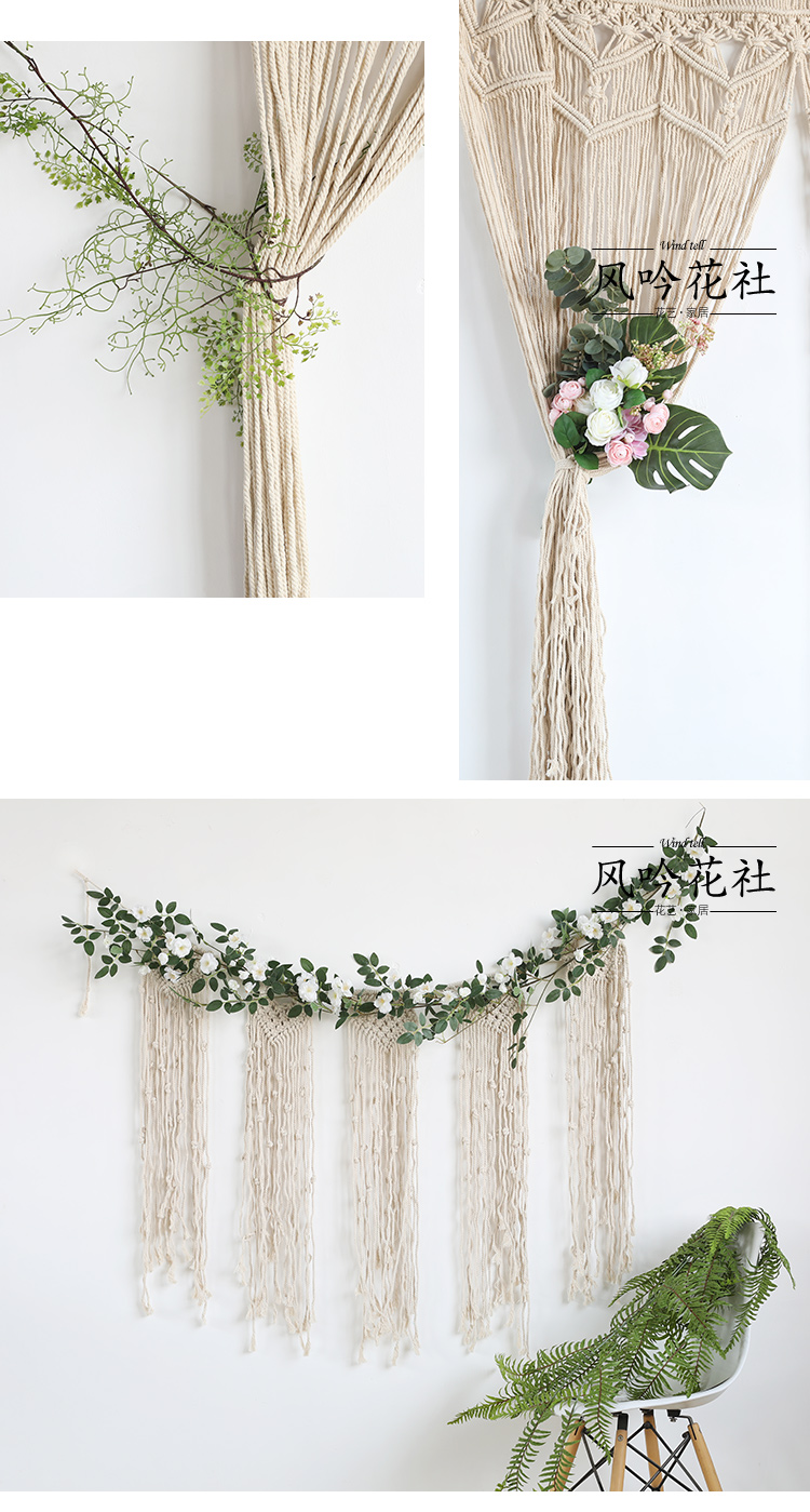 Giữa thảm dệt tay Bắc Âu bohemian phòng khách mô hình phòng ngủ của trẻ em phòng tường trang trí Dreamcatcher - Tapestry tranh thảm treo tường