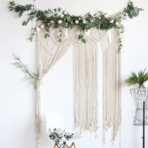 Fengyin bohemian tapestry Nordic woven handmade ins wall tapestry living room decoration wedding storefront soft