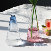 Book room bedside morning fog glass texture floral texture bedroom creative pendulum piece tabletop floral water bacon lavender