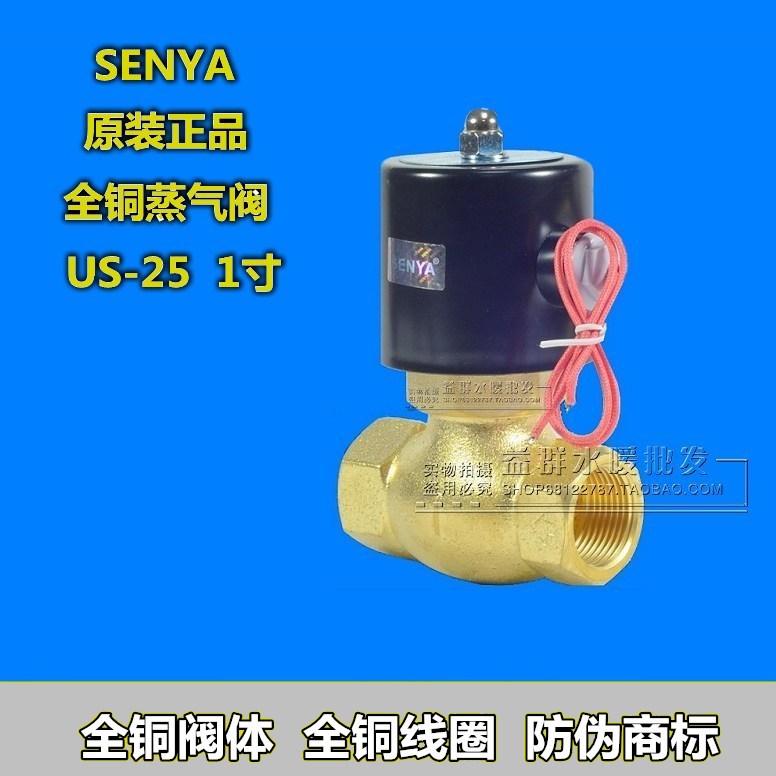 SYNEA steam solenoid valve US high temperature resistant solenoid valve full copper valve full copper coil water valve