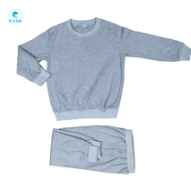 Autumn and winter round neck pullover garden clothes Boyuan Kindergarten embroidered school uniform gray top pants teachers and students with the same student class clothes