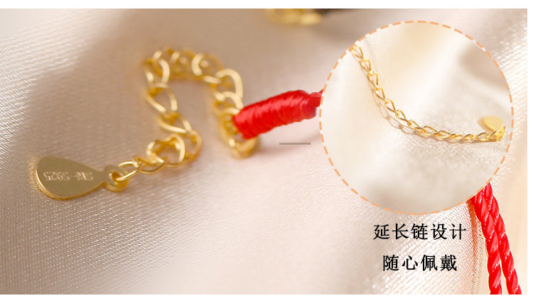 Bracelet de cheville Femme LUCKYLINE en Argenterie - Ref 3104388 Image 15