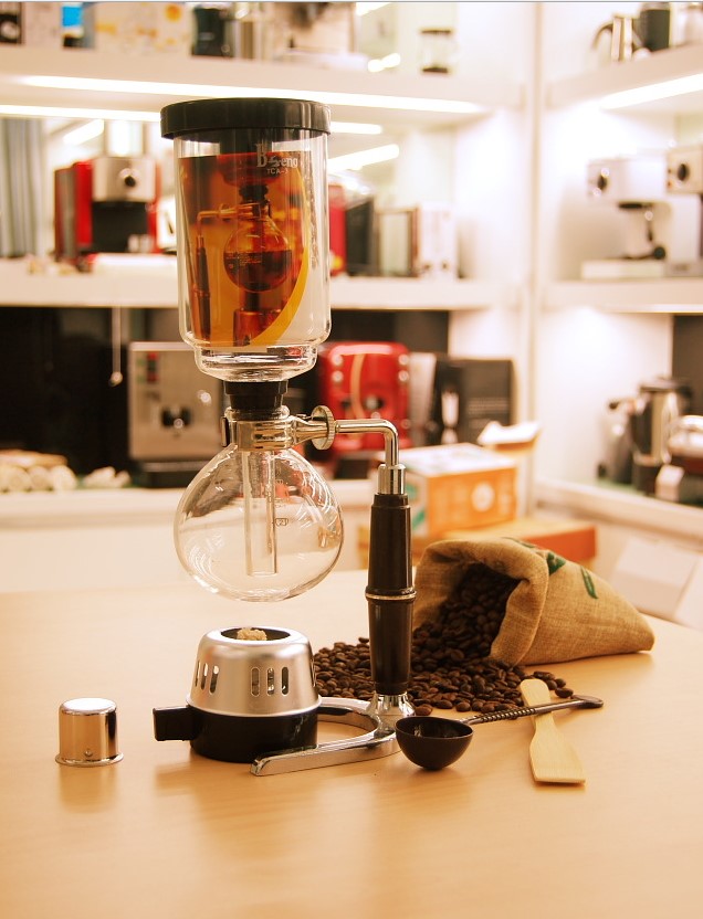 Home Glass Siphon Pot Siphoning Coffee Maker Hand Cooking Coffee Machine Coffee Kit-Taobao