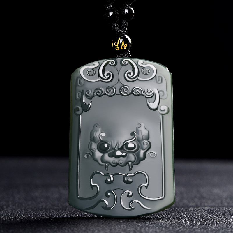 And Tian Yuleu Jade Pendant jade pendant in Xinjiang Qingyu beasts jade pendant men's ladies leather jade jade jade jade jade pendant pendant