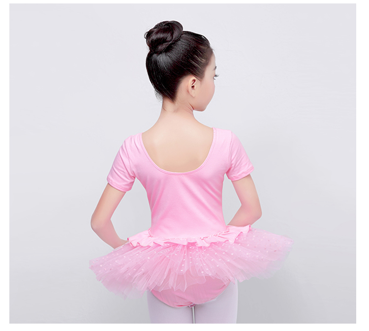 Quần áo trẻ em múa ba lê váy dài tay áo mùa thu váy fluffy một mảnh váy hiệu suất quần áo tập thể dục quần áo trang phục dân dộc các nước trẻ em