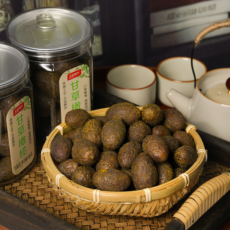Tiantianhaorizi Licorice Olives 320g*2 Cans Ready-To-Eat Salty Olives, Dried Fruit Snacks Tiantianhaorizi Licorice Olives 320g*2 Cans Ready-To-Eat Salty Olives, Dried Fruit Snacks