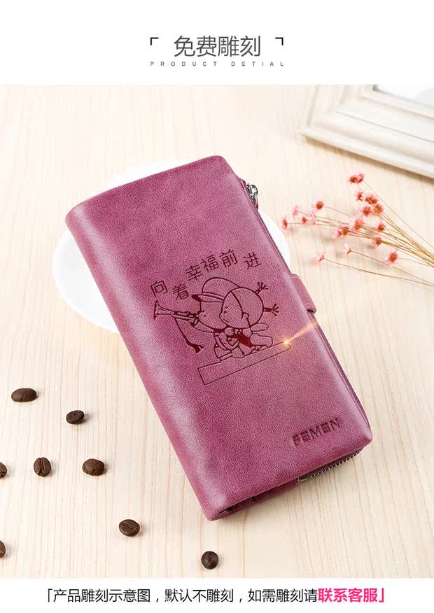 Bao da nữ nữ Hàn Quốc dễ thương cá tính mini đa chức năng túi xách điện thoại di động ví thẻ một gói nữ - Trường hợp chính ví móc chìa khóa nữ cá tính