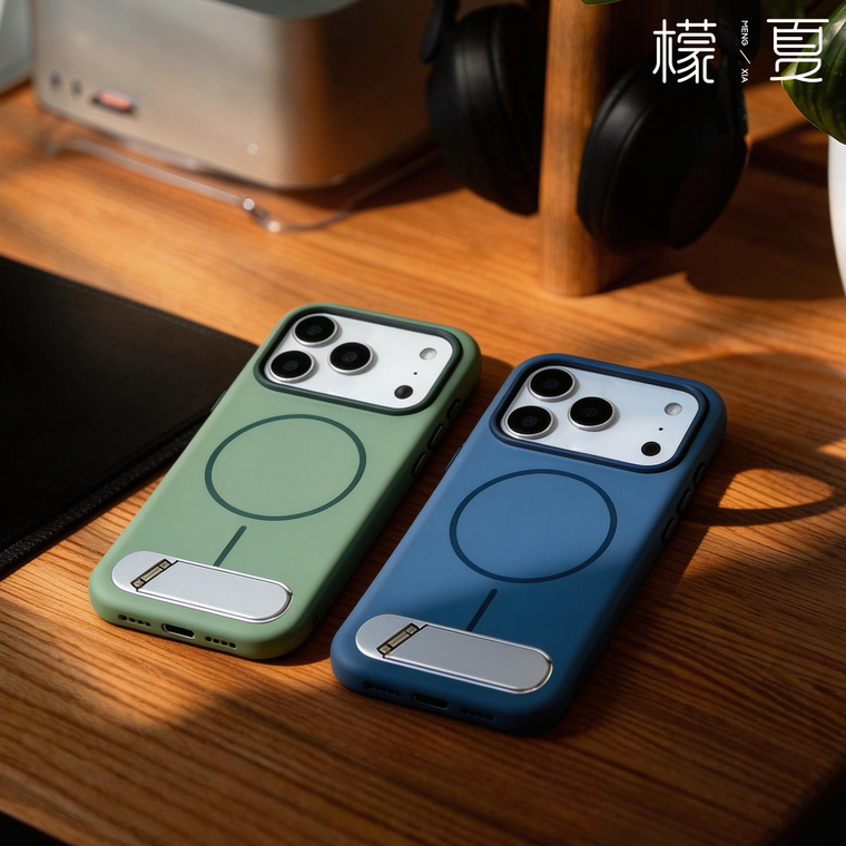 Color Block Stand iPhone Case