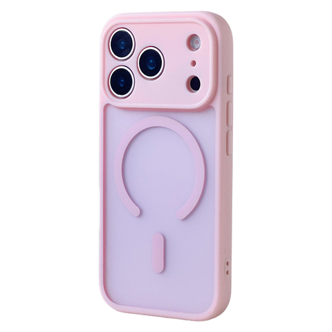Frosted Matte Blue/Gray MagSafe iPhone Case