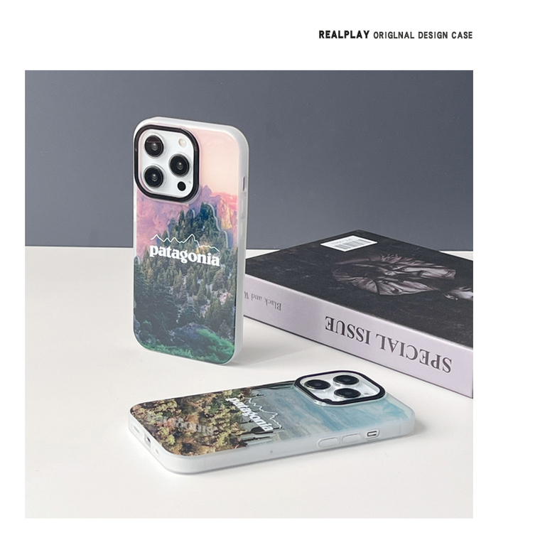 New Patagonia Scenic Illustration 14, 13, 12 iPhone Case