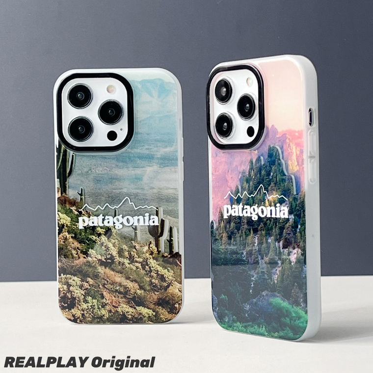 New Patagonia Scenic Illustration 14, 13, 12 iPhone Case