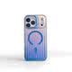 Iridescent Ribbed Kickstand iPhone Case for iPhone 18 – 13