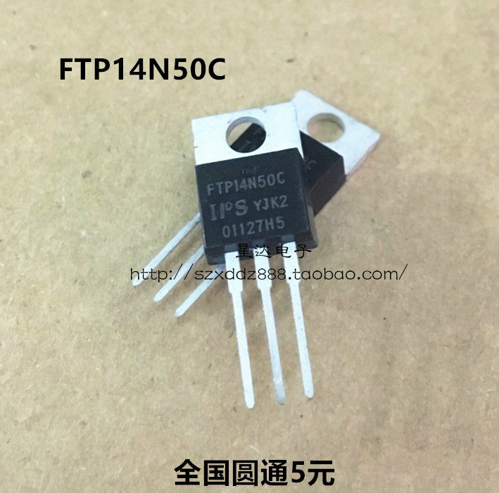 FET FTP14N50C TO-220 500V 14A Physical Shooting Direct shooting is possible