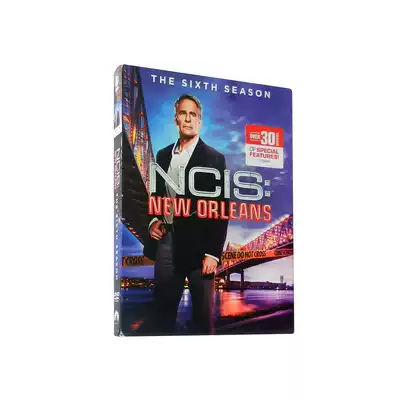 Original American drama Naval Investigation Office New Orleans NCIS New Orleans Season 6 5DVD English pronunciation