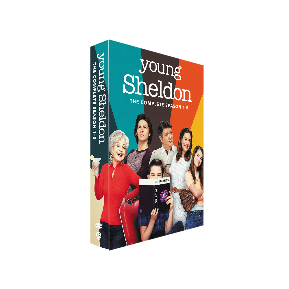 Original American TV series Young Sheldon1-5 Season 10DVD English Pronunciation Subtitles No Chinese