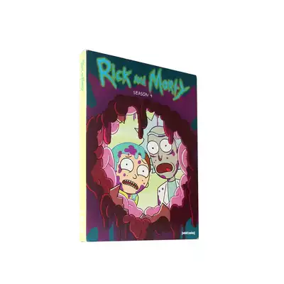 Original American drama Rick and Morty Season 4 Rick and Morty2DVD English pronunciation subtitles