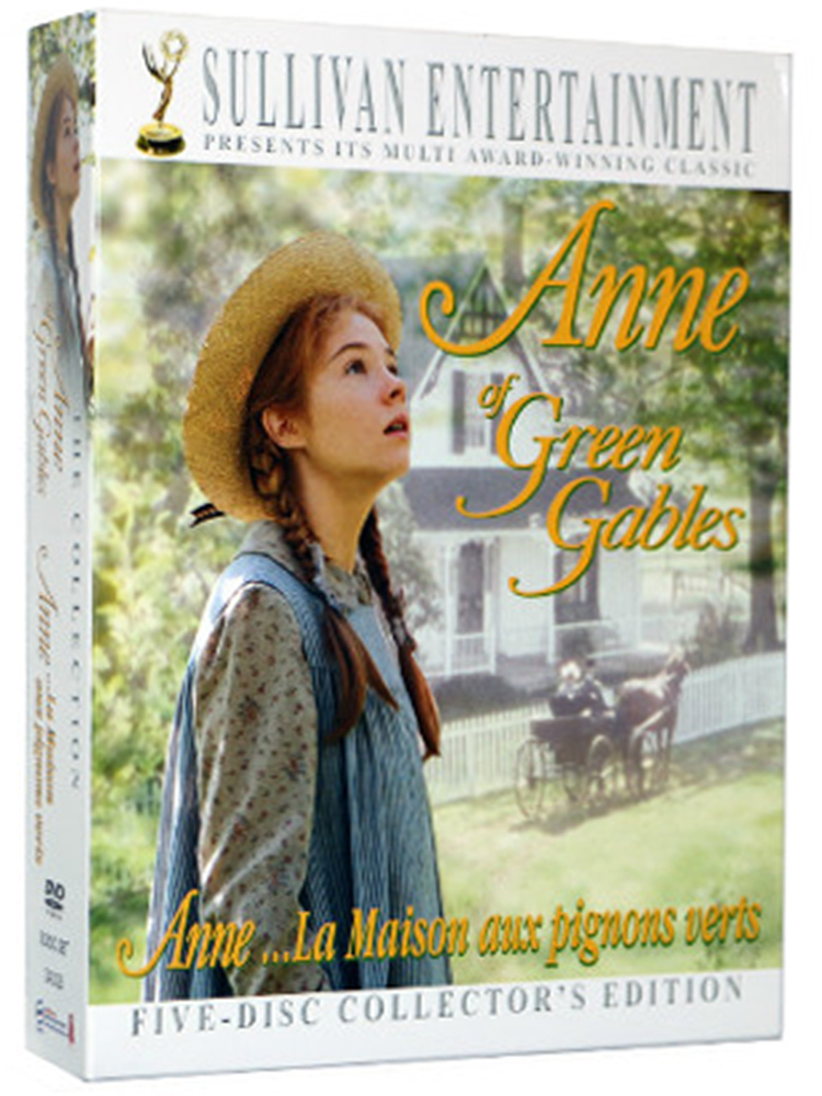 Original Qing show Canon Green Mountain Wall's Anne Anne of Green Gables 5DVD English pronunciation