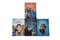 Original beauty drama Little Sheldon young sheldon1-4 Ji 8DVD English pronunciation caption No Chinese
