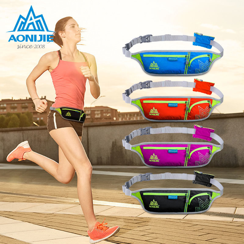 Onitier Multifunction Running Sports Purse Men And Women's Personal Details Light And Breathable Outdoor Night Run Mobile Phone Belt Bag 