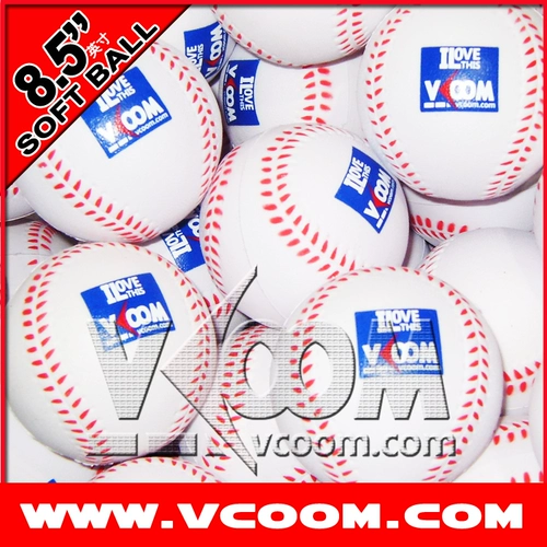 式 vcoom мягкая пузырька бейсбол, мяч Pu Stickball, школьник начальной школы Sponge T-Ball Ball Ball Ball