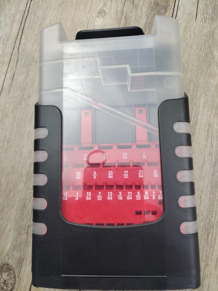 The drill bit to contain the box