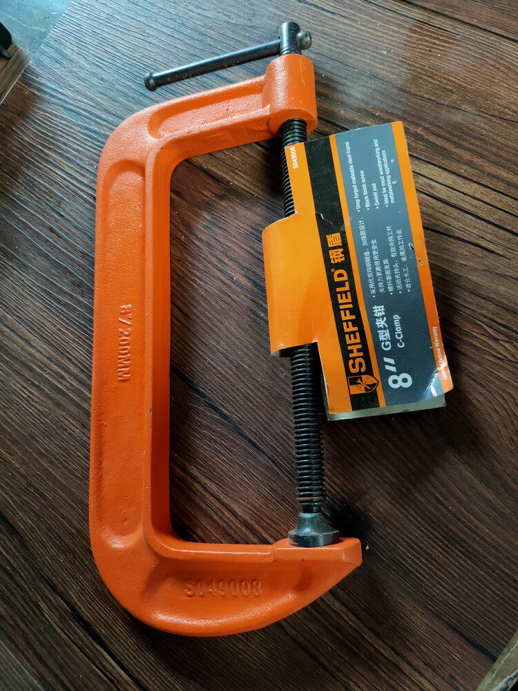 8-inch G-type tongs for the type of