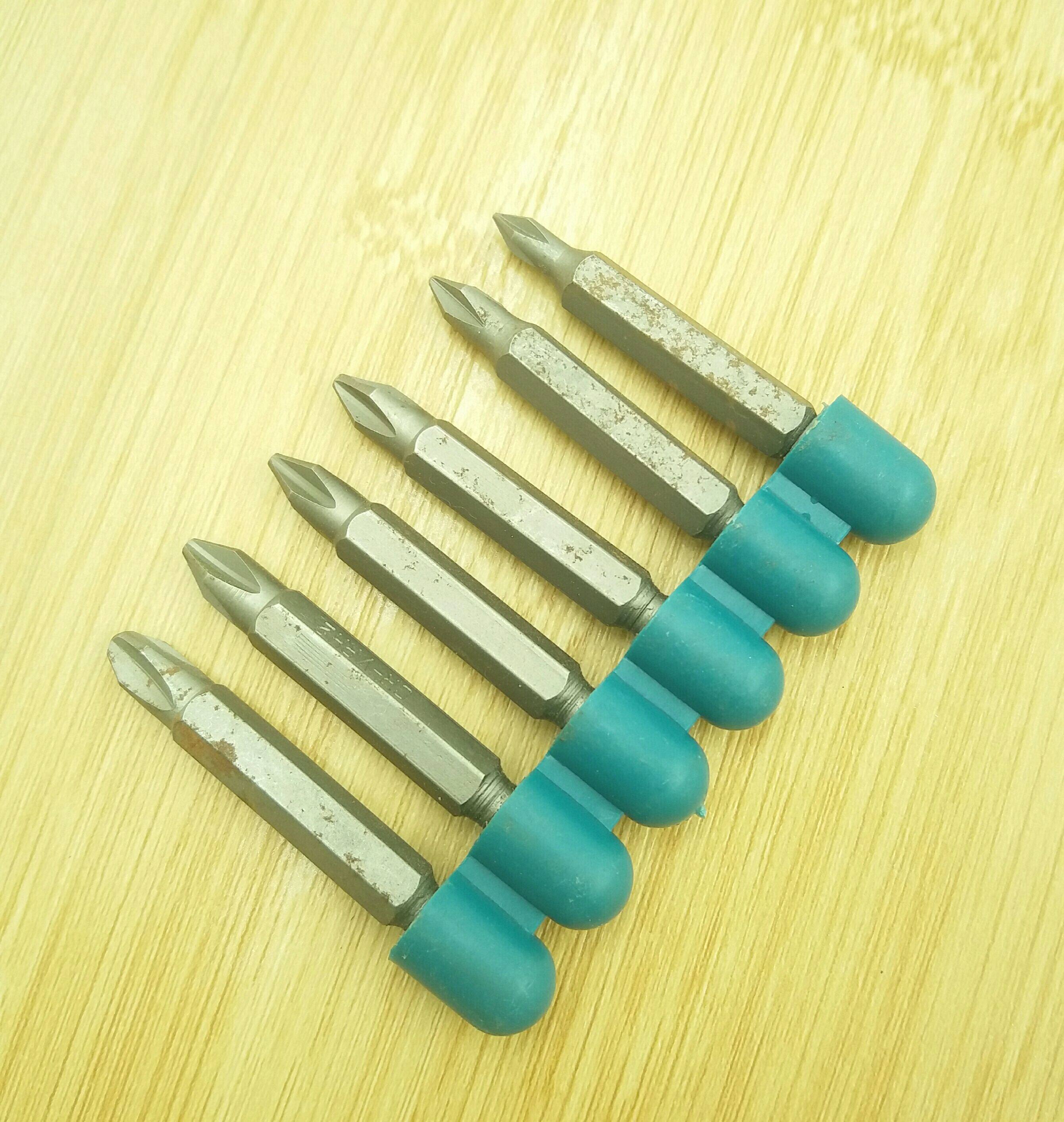 Screwdriver set Cross word rice word with rust treatment