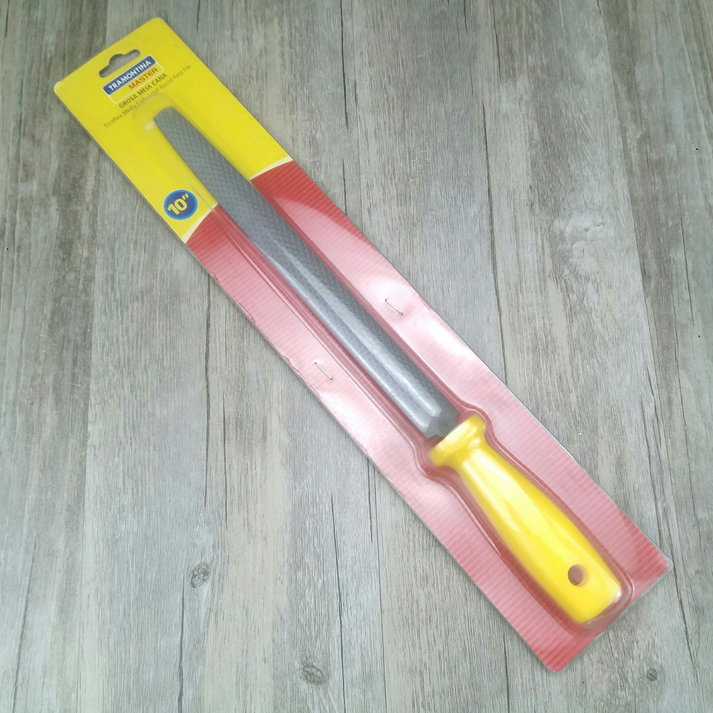 Foreign trade tail single coarse tooth semi-circular file