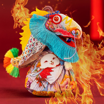 Wangs hand-created Dance of the Fire Dragon hand-embroidered sachet dried flower incense bag sweet-scented osmanthus birthday gift