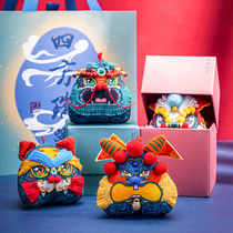 Wangs hand creation of the beast blind box genuine Doll Girl Heart Childrens full set of doll ornaments handmade collection