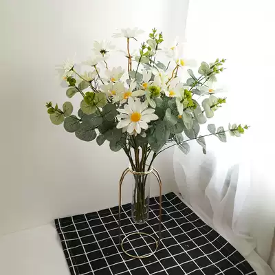 Nordic simulation small Daisy sunflower wild chrysanthemum cosmos artificial flower living room table inserted flower hipster decoration