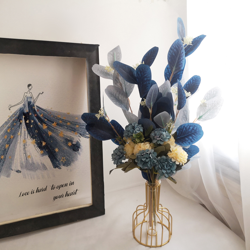 Fake flower imitation flower living room ornament Nordic home decoration bouquet indoor decoration silk flower art dining table flower arrangement flower