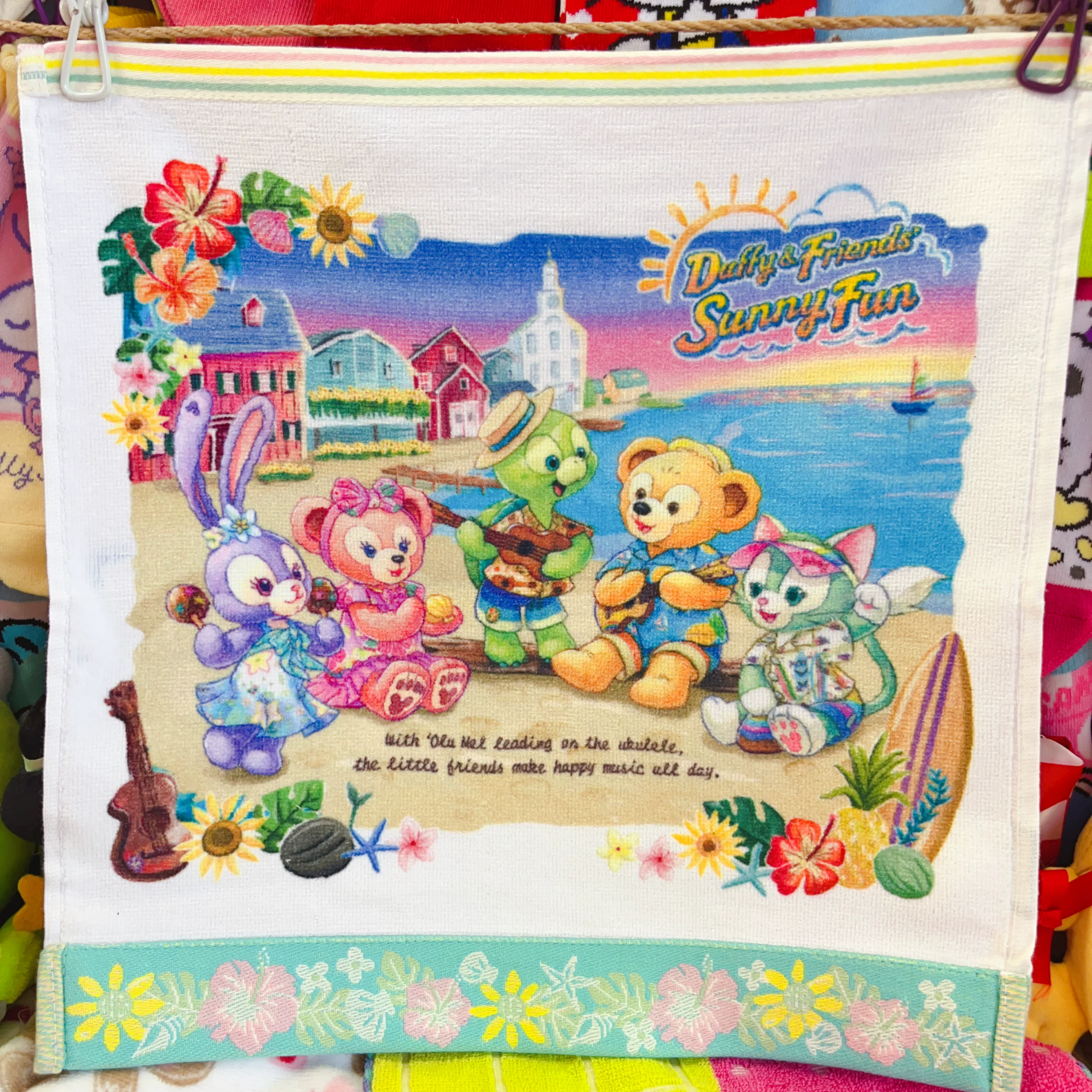 Экспортировано в ЯпониюDongdi Duffy семейный квадратный шарф Duffy Lina Belle Tony Star Dew хлопковое полотенце лицевое полотенце