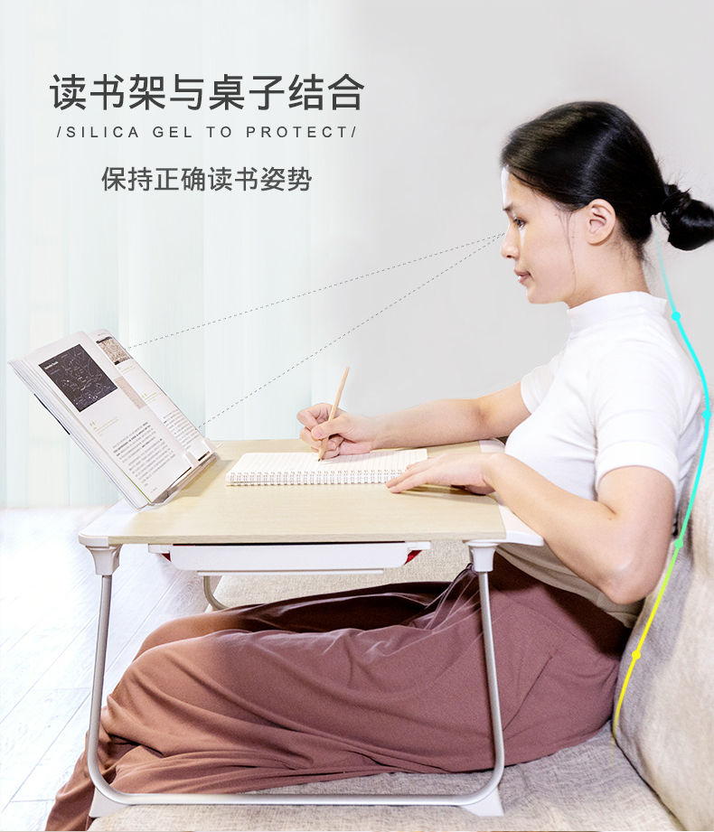 Trò chơi cá voi giường nữ nhỏ bàn nhỏ máy tính xách tay bàn máy tính sinh viên Ký túc xá giường đơn giản gấp nhà lười biếng đa chức năng lớn trẻ em học tập cửa sổ bàn - Phụ kiện máy tính xách tay dán bàn phím tiếng hàn
