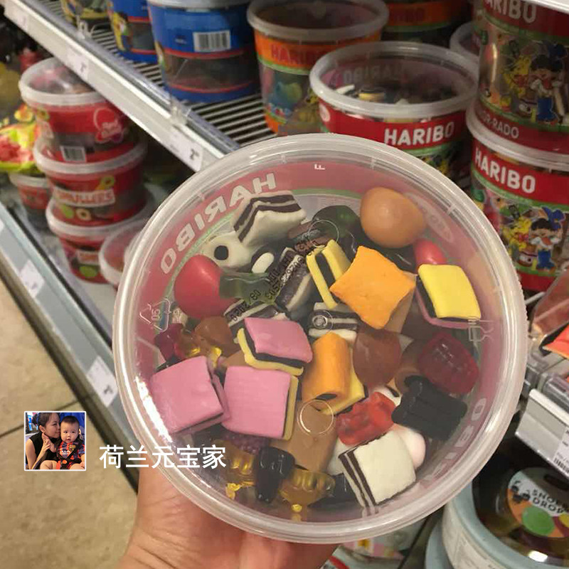 Now imported from the Netherlands Haribo Haribo Color-rado family photo fruit licorice mixed Q fudge