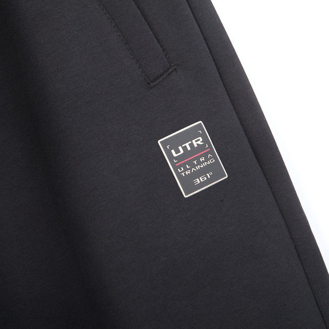 361 Degrees Authentic Men's Pants 2024 Autumn New Training Sports Sweatpants Cuffed Knitted Long Pants 552434015B