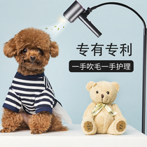 Pet grooming table stand dog hair dryer stand floor-standing punch-free home pet hair dryer stand