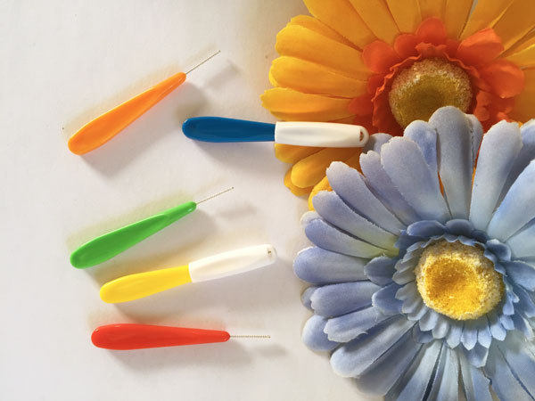 The Phantom Tooth straight tooth slit brush cleaning the slit tooth socket slit 30 support 