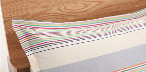 Cotton cũ vải thô cotton đơn giường đôi sọc đơn ký túc xá giường vải lanh chăn ba bộ 1.2 1.5 1.8 ga giường 1m8 x 2m