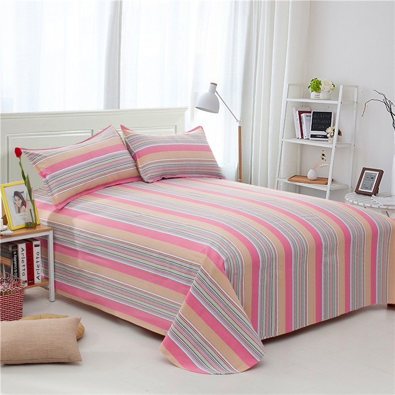 Dày làm bằng tay cũ thô bông bốn mảnh sọc đôi giường đơn quilt đám cưới 1,5 1,8 2 m giường